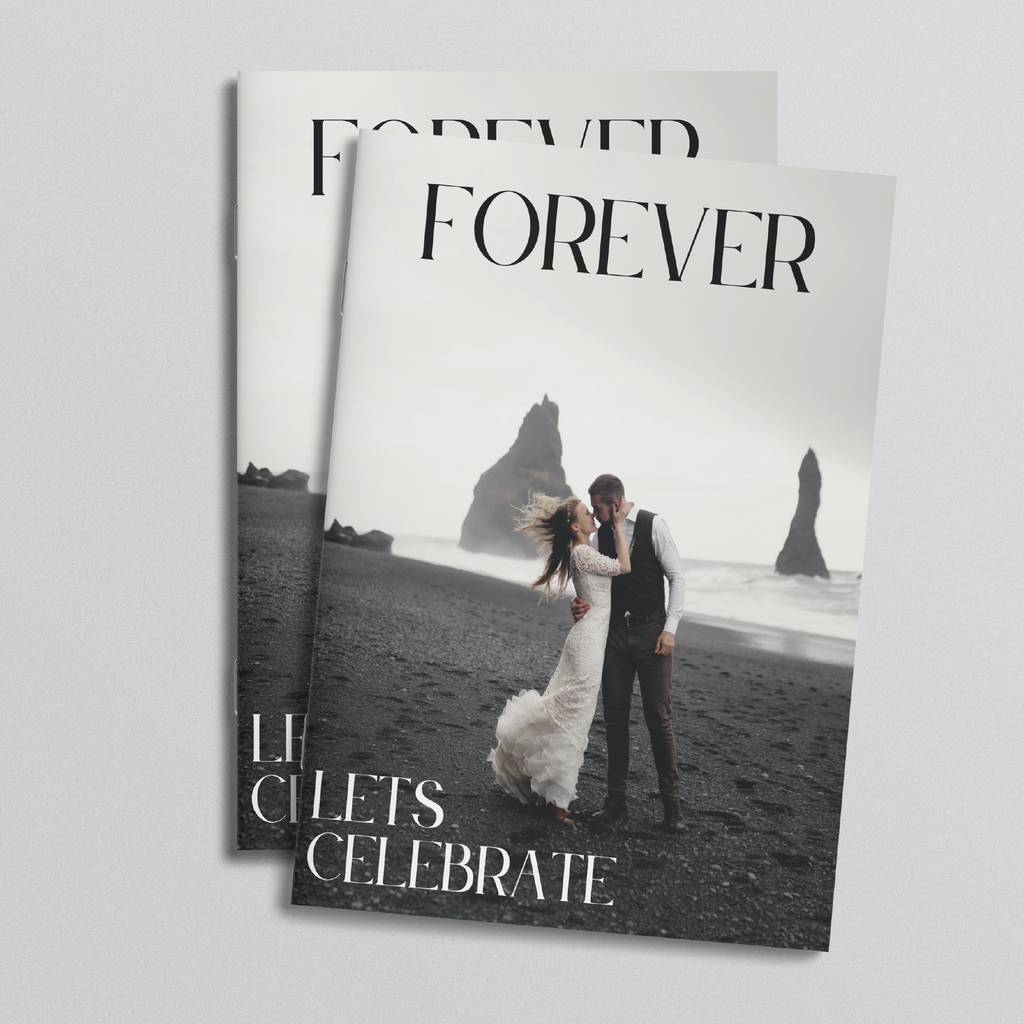 Printable wedding magazine decor