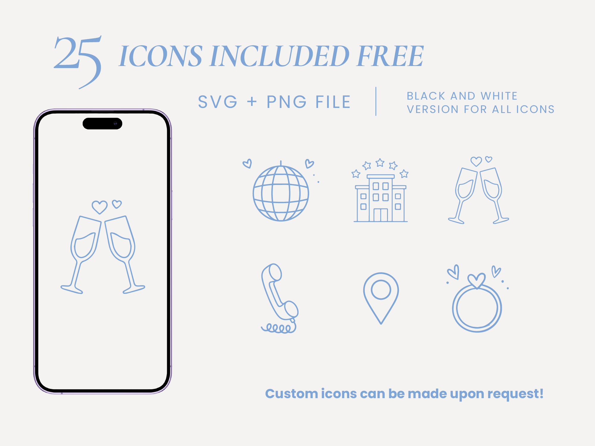 Bachelorette website invitation template