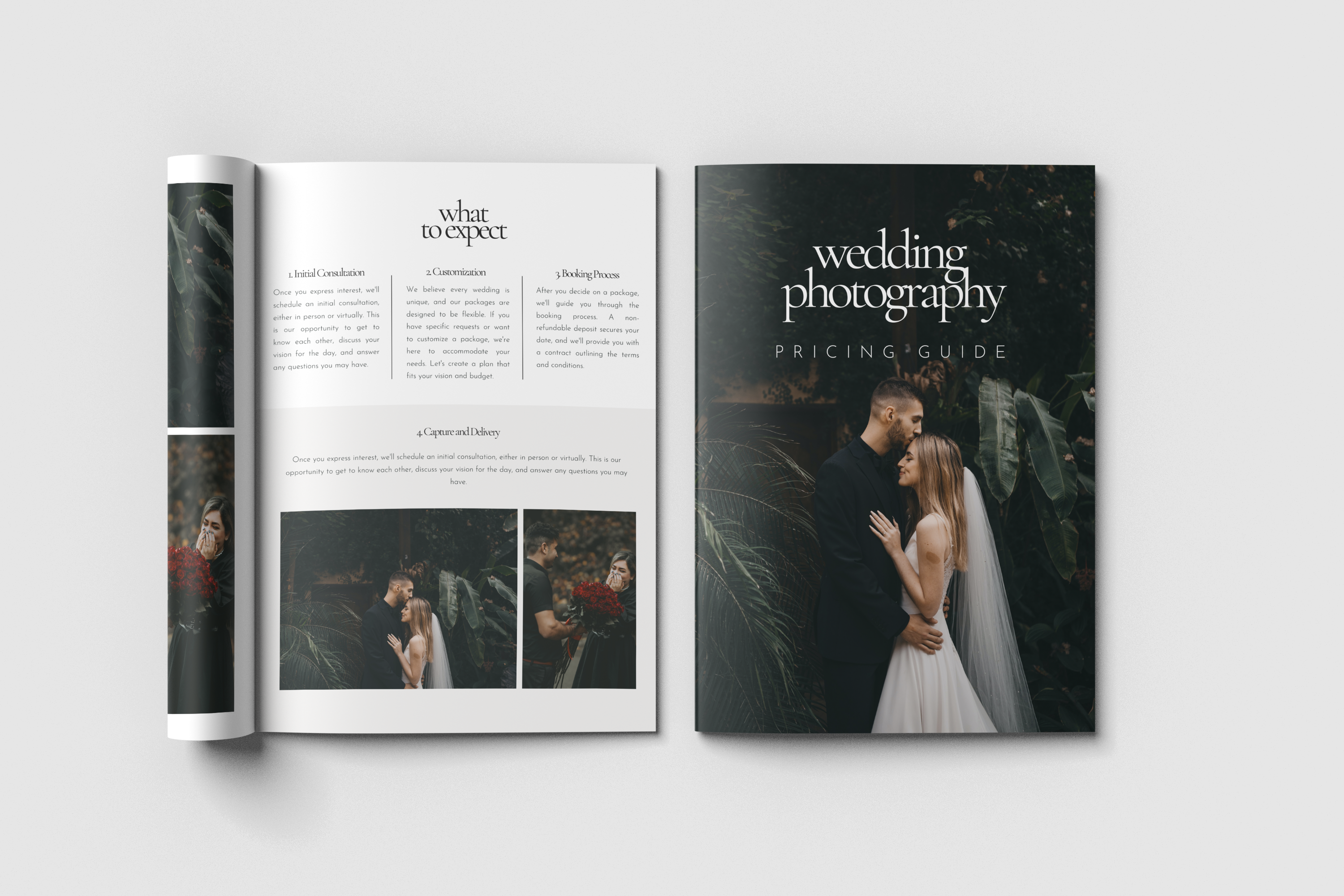 Wedding photography pricing guide