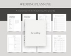 Printable maid of honor planner for Canva